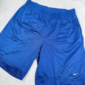 Vintage Nike Baggy Basketball Shorts Mens XL Royal Blue (dri fit)